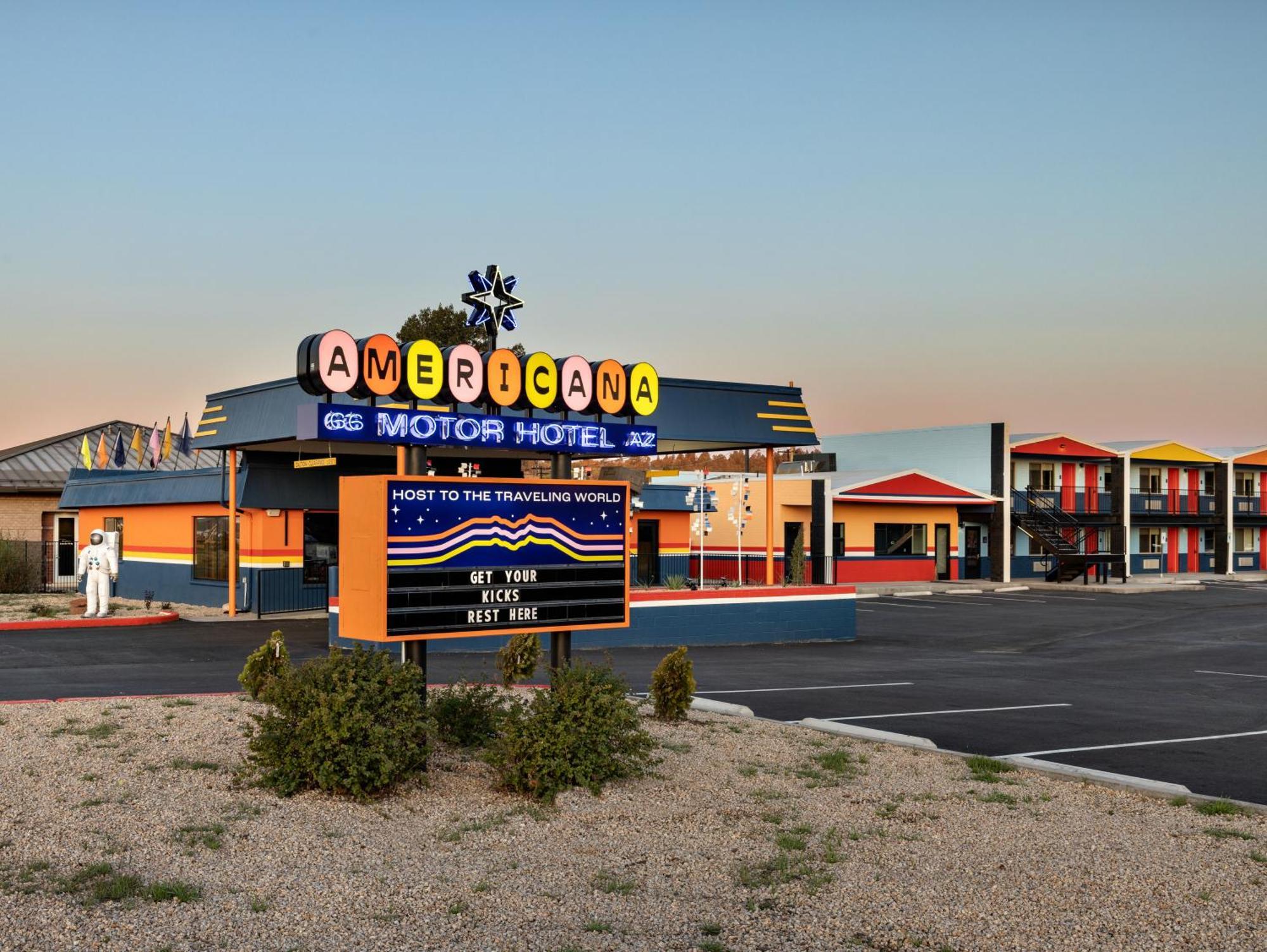 Americana Motor Hotel Флагстаф Екстериор снимка